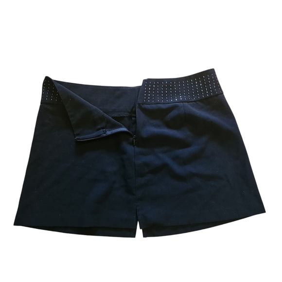 5/$25 Forever 21 Black Studded Mini Skirt - Picture 3 of 4